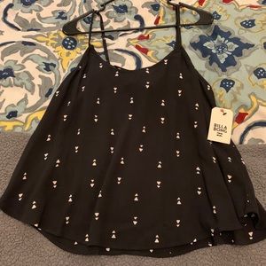 Billabong Flowy Tank Top Blouse